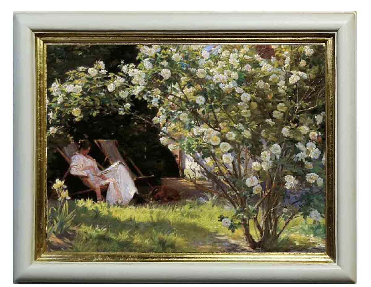 Педер Северин Кроер "Сад с розами"