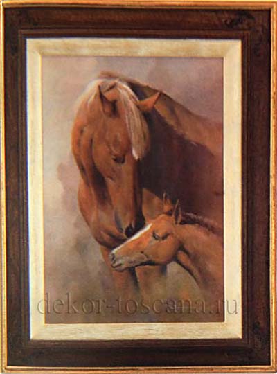 «Лошадь и жеребенок» Spartaco Lombardo 
