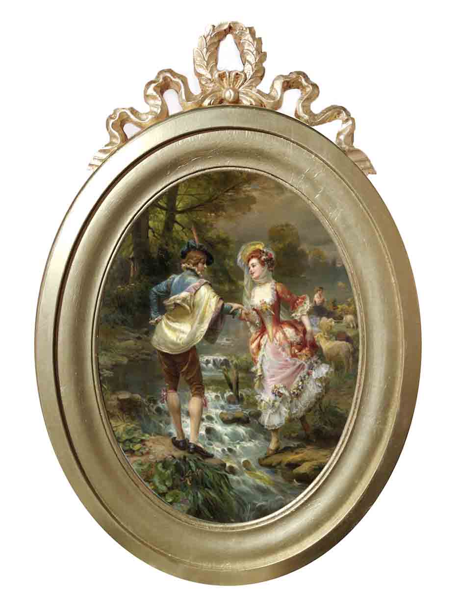 Чезаре Аугусто Детти "Романтическая пара"