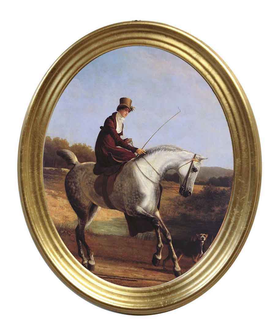 Джон Карлтон "Дама на лошади"
