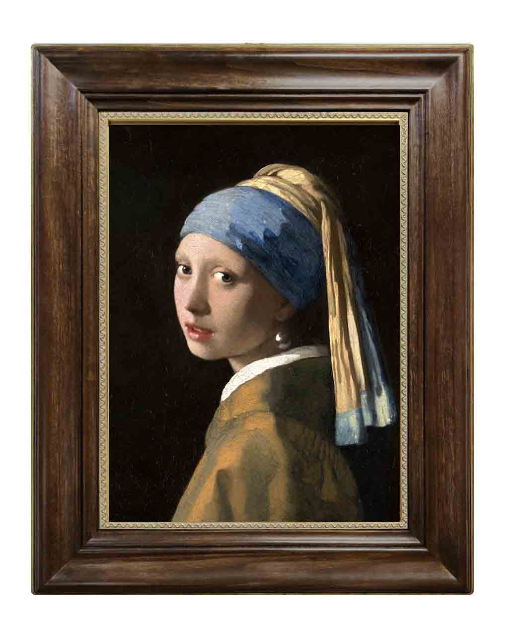 Ян Вермеер "Девушка с жемчужной серёжкой".(1665г.)