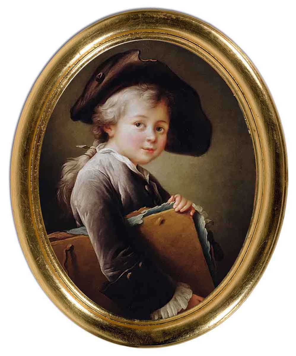Франсуа-Юбер-Друэ "Мальчик с портфелем"