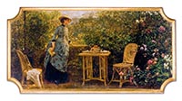 Marie-Francois Firmin-Girard "Опоздавший гость"