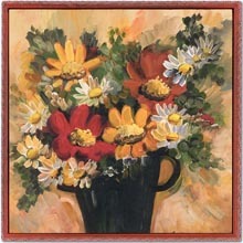 Joy Alldredge "Цветы в вазе"