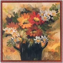 Joy Alldredge "Цветы в вазе"