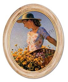 Джефри Ларсон "Девушка и цветы"