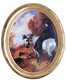 Джон Карлтон «Дама на лошади»