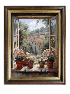 Вид из окна