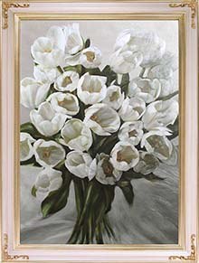 Леонардо Санна "Белые Тюльпаны"