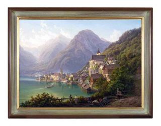 Антон Шиффер "Озеро Хальштат"