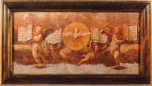 Рафаэль: фрагмент фрески "Спор святого причастия". Ватикан 1509-1510 г.